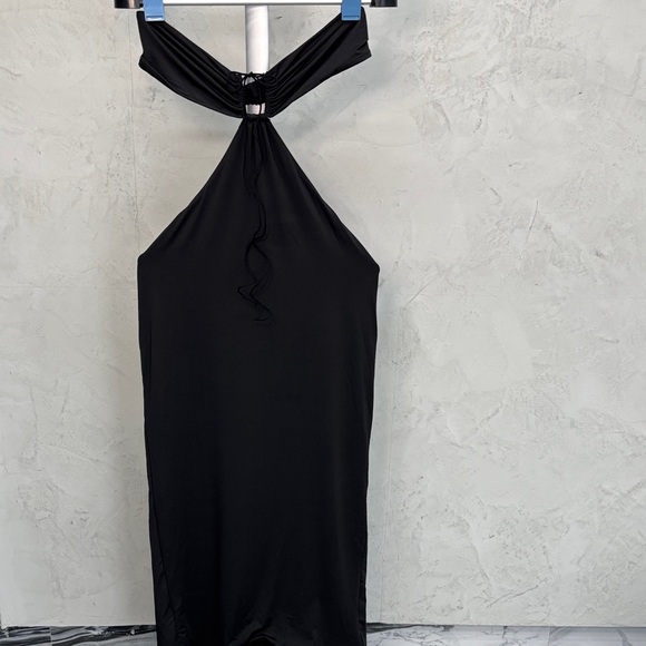 Fashion Nova Black Backless Dress - Picture 1 of 3